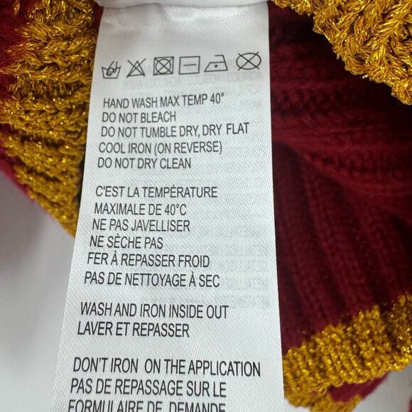 Farm Plantage Rio Stripes Sweater Knitted Mock Neck Oversized Size XS NWOT - Picture 10 of 12